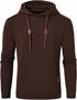 Premium Men’s Fleece Hoodies - Jacquard Pullover Sweatshirts for Men - High-Quality Male Hooded Sweatshirts - Warms Hoodies